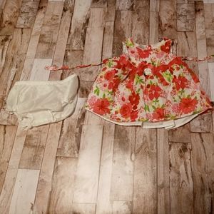 3-6 month baby girl floral dress